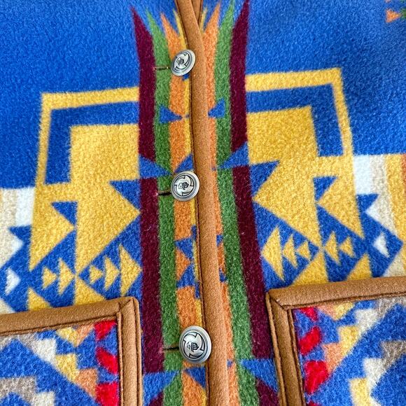 Pendleton Custom made Reversible Wool Coat Handmade Mens Medium See Measurements - Picture 13 of 14